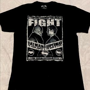 Batman vs Superman Movie Fight Poster Large Black DC Comics